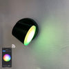 Control de la aplicación de 9W luces LED luces LED controladas por la aplicación Control de la aplicación de luz LED Lámpara de pared con forma de taza de té Lámpara de pared inteligente Lámpara de pared con control de la aplicación