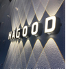 Alfabeto Lámpara DIY Empresa LOGO Alfabeto Lámpara de pared Aplique de pared Led Exterior Moderno Aplique de pared Led Aplique de pared Luces Paquete de pared Iluminación LED