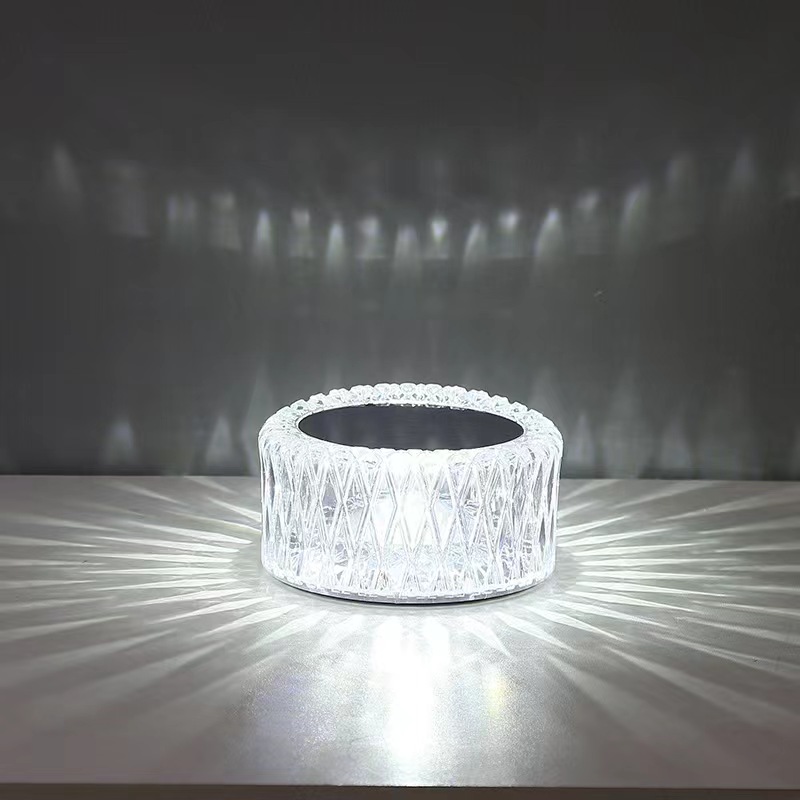 lámpara de mesa de acrílico lámparas de mesa modernas para sala de estar lámpara de mesa de acrílico y oro lámpara de mesa de control táctil