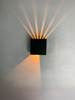 Lámpara de pared de seis haces de 6 W, luces led, candelabro de pared estético, lámpara de pared moderna led, candelabro de pared para exteriores, luces de pared led para interiores