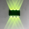 Color mezclado nuevo estilo negro oro nórdico personalidad lámpara de pared Simple Led fondo de sala de estar lámpara de pared redonda Hotel minimalista