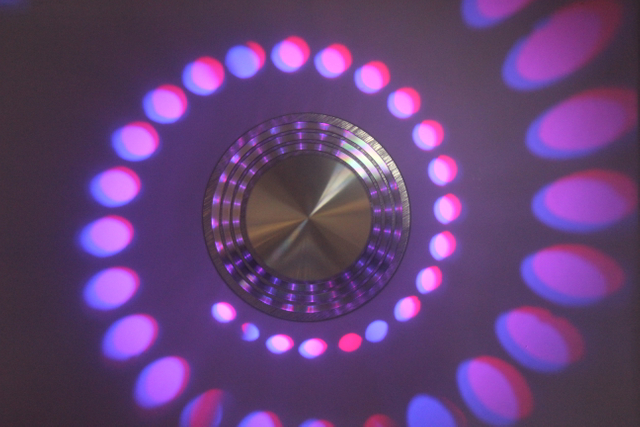 Luces Led para porche modernas empotradas de 3W, apliques coloridos, luces led de pared para habitación, luces led de pared para habitación, luces led de pared para interiores