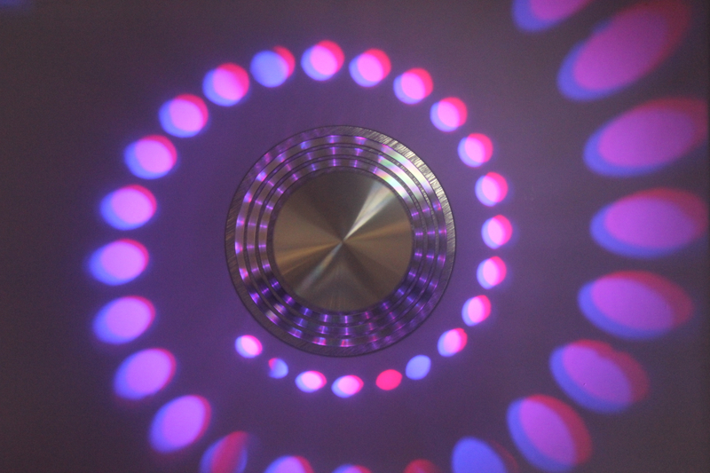 Luces Led para porche modernas empotradas de 3W, apliques coloridos, luces led de pared para habitación, luces led de pared para habitación, luces led de pared para interiores
