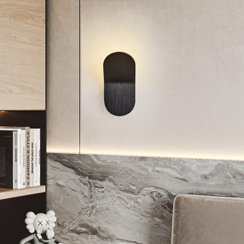 Art Deco Moderne Muur Led Light Up Down Binnenverlichting Aluminio Wandkandelaar Rgb Led Wandlampen met Afstandsbediening Wandl
