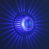 La luz de la pared del girasol de 3W incrusta el RGB con el regulador para la lámpara de pared decorativa del hotel interior