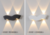 Lámpara de pared interior Rgb de ventas directas de fábrica con aplique de pared exterior led de seguridad 100%