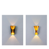 Lámpara decorativa Lámpara de luz de pared Led Barco grande Lámpara de pared impermeable Luz de noche al aire libre Aluminio simple