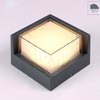 Lámpara led decorativa, iluminación de pared cuadrada de acrílico, lámpara de pared impermeable para interiores con luz nocturna de aluminio para exteriores