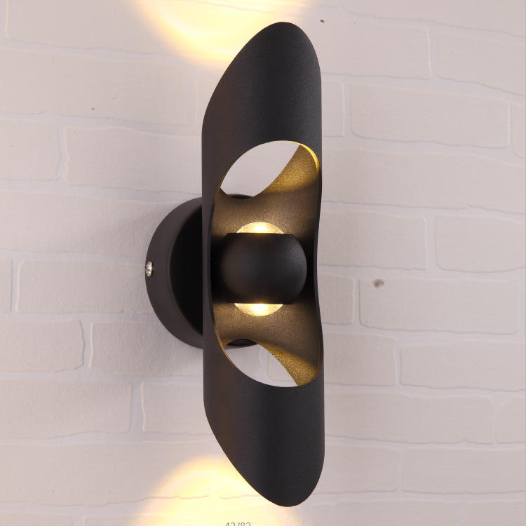 LED Wandkandelaar Binnen Gangwandleuchte luz nocturna lámpara de pared LED nórdica 6W impermeable al aire libre jardín patio balcón