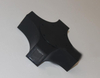 Nueva lámpara LED de pared para exteriores 12W Cross Star 4 iluminación lateral impermeable IP65 para decoración de balcón de jardín