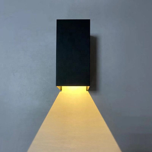 Lámpara de pared Rectangular de 12 W, aplique de pared led, lámpara de pared para exteriores, luces de pared led, lámpara de pared led