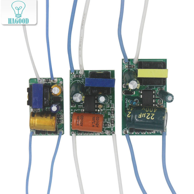 Controlador LED Transformadores de iluminación Controlador de placa desnuda convertidor de lámpara de potencia de accionamiento interior