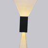 Moderna y sencilla lámpara de pared impermeable para exteriores, creativa, LED, para patio, lámpara de puerta, terraza, balcón, jardín, luz de pared