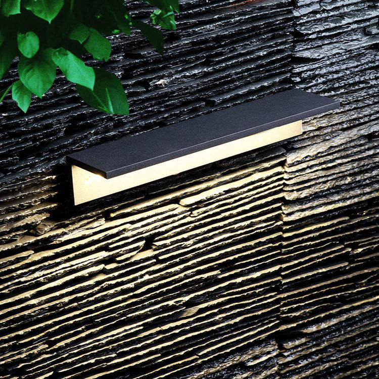 Lámpara de pared exterior Waterdichte LED Lange Moderne IP65 Licht Tuin Binnenplaats Balkon Blaker Armatuur 110V 220V aplique de pared exterior