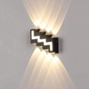 6W 12W impermeable AC85-265V luz de pared LED montada en superficie luminaria nórdica moderna lámparas de pared para interiores sala de estar porche al aire libre