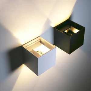 Lámparas de lámpara LED de luz de baño montada en la pared