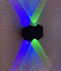 Lámpara de pared con personalidad nórdica de 4W, lámpara Led Simple de fondo para sala de estar, lámpara de pared redonda, iluminación para pasillo de Hotel, forma de diamante