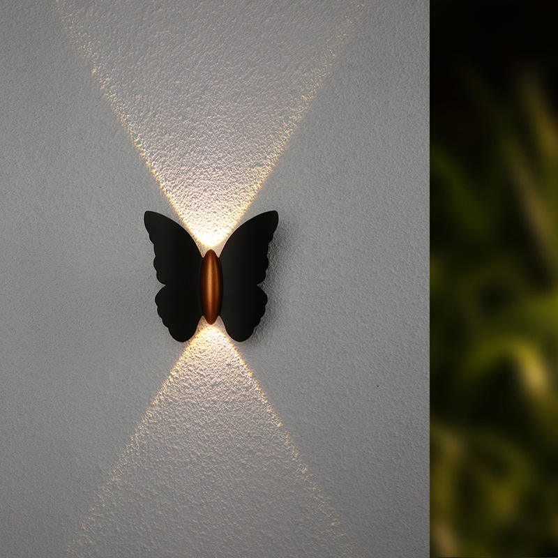 Lámpara de pared LED para exteriores Luz LED moderna IP65 Normas impermeables para exterior Casa Porche Patio Jardín Valla y cubierta
