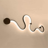 Lámpara de pared simple moderna de poste, lámpara led creativa nórdica para decoración de cabecera de dormitorio, lámpara de pared para sala de estar, pasillo, lámparas de pasillo