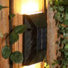 El producto más nuevo Abs Interior Hotel Luz decorativa Exterior Ip65 Impermeable Lámpara de pared LED solar Panel solar Luz de calle LED