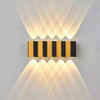 Nueva lámpara LED de pared para exteriores, lámpara de lavado de pared impermeable para interiores y exteriores, para patio, dormitorio, pasillo, balcón, foco de pared