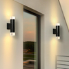 5W 12W COB Up Down Dual-Head Outdoor Led Wandlamp Wandlamp Cilindro Interior Balkon Armatuur Waterdicht IP65 Veranda Lamp