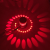 Agujero en espiral RGB LED Luz de pared para interior Hogar Decorar Luces de noche de lujo Luz de techo Loft Muebles de moda