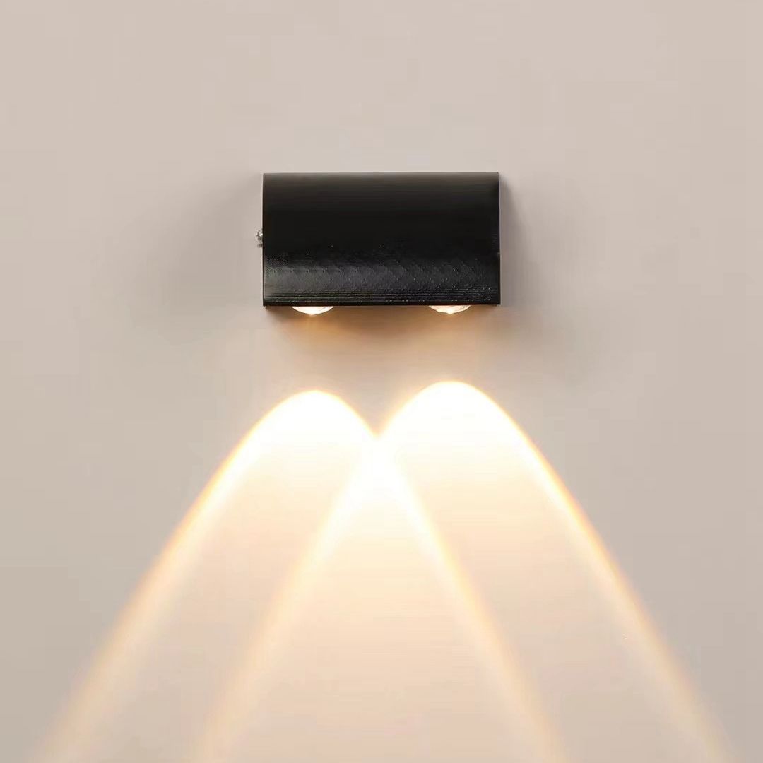 Aplique de pared LED, lámpara de decoración moderna para interiores, 85-265V, 3W, iluminación Interior para el hogar, escaleras, mesita de noche, luz de pared de salón
