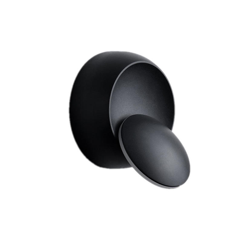 Luz de pared LED, lámpara giratoria de 360 ​​grados en punto de pared para escaleras, dormitorio, sala de estar, luz de pared, luz elegante para el hogar