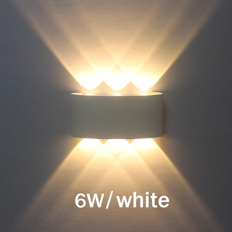 Lámpara LED de bajo precio de 2W ~ 12W, resistente al agua, IP65, luz de pared, exterior, patio, balcón, Piazza, puerta, escalera, decoración, candelabro de lámpara LED