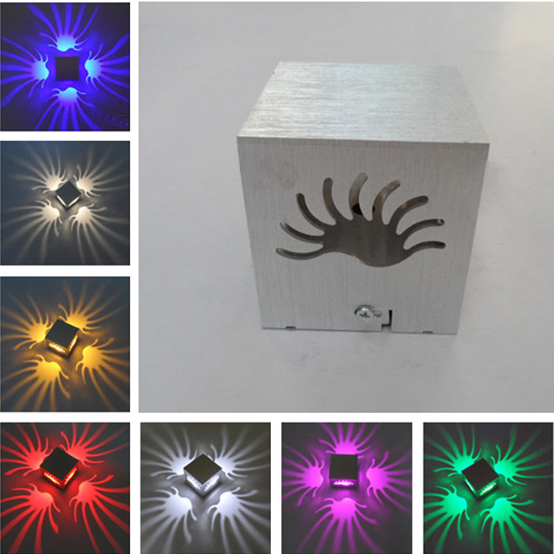 El microprocesador llevó la luz de la pared del Rgb 3w interior con el servicio BOM/One-stop