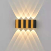 NUEVO Exterior a prueba de agua Moderno Montado en la pared Lámpara LED Luz de pared LED Soporte de aplique para exteriores Luces de pared para el hogar Luz de escalera Apliques para exteriores