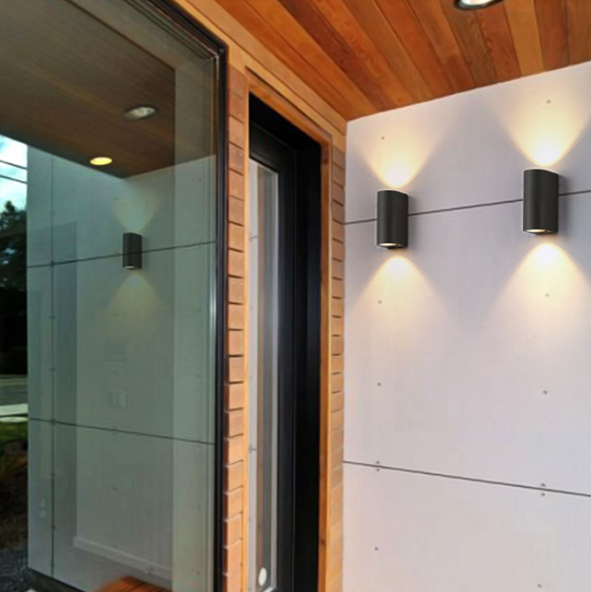 Up Down Hagood Lámpara de pared 10W Aluminio Decorar Aplique de pared Luz de jardín Iluminación de pared impermeable