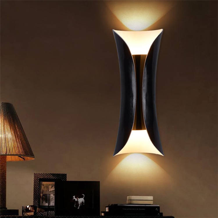 6W 10w Nuevo diseño de tamaño pequeño decoración de vacaciones de lujo al aire libre interior lámpara de pared a prueba de agua LED soporte de pared luz IP65