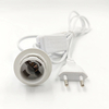 Cable de alimentación de 1,8 m, Bases de lámpara E14, enchufe europeo, Cable de interruptor 303 para bombilla LED colgante, lámpara colgante E14, soporte de enchufe de suspensión, sal