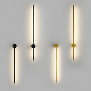 Nordic Slaapkamer Nachtkastje Wandlamp Creatiev Klok Lange Trap Gang Gangpad Woonkamer Achtergrond Wall Art Lamp Cafe Hotel