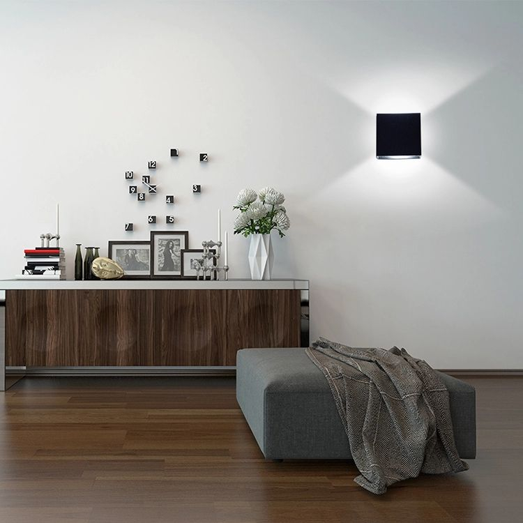 Lámparas de lectura Led para interiores COB de 6W, lámpara de noche montada en la pared, lámpara de noche regulable, lámpara de noche moderna, lámpara de noche blanca