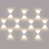 Lámpara de pared para Hotel LED Interior Decoración para el hogar Lámpara de pared Dormitorio de aluminio Lámpara de noche Sala de estar Pasillo Sala de estudio Decoración Luces de pared