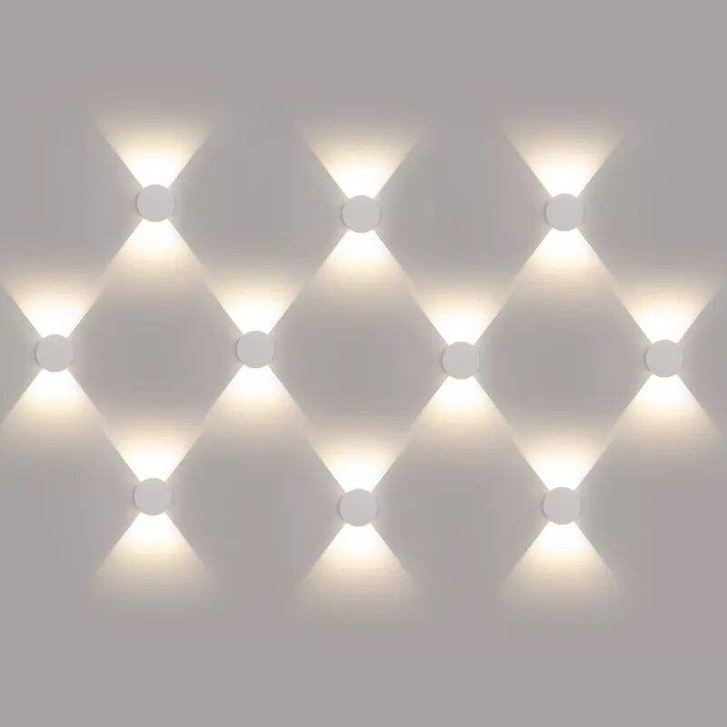 Lámpara de pared para Hotel LED Interior Decoración para el hogar Lámpara de pared Dormitorio de aluminio Lámpara de noche Sala de estar Pasillo Sala de estudio Decoración Luces de pared
