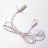 Luz E14 301, cable de atenuación, enchufe de conmutación de luz, interruptor de botón de atenuación de alimentación, Cable de línea de 1,8 m, lámpara LED, modelo de enchufe europeo y estadounidense