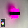 Tuya Graffiti aplicación inteligente Control RGBW cambio de Color iluminación exterior impermeable IP65 jardín inteligente Wifi LED lámpara de pared