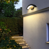 El más nuevo Tuya 9W 12W Wall LampApp Control Iluminación exterior inteligente Acrílico Montado en la pared Luz Led Lámparas de pared inteligentes Sconce productos