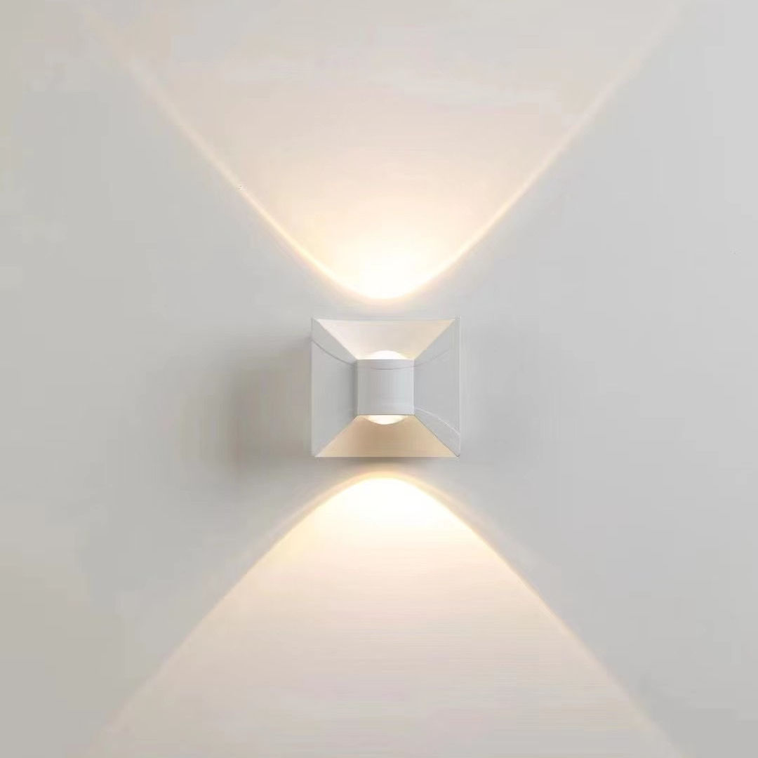 IP65 impermeable arriba y abajo lámpara de pared interior al aire libre gran oferta 6W luz de pared de alta calidad