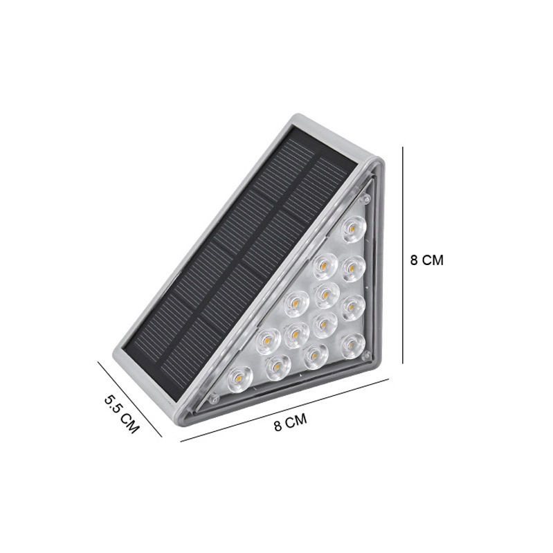 Luz de pared solar para exteriores, luces de pared LED impermeables para patio, calle, paisaje, jardín, lámpara de decoración, lámpara de pared solar para exteriores