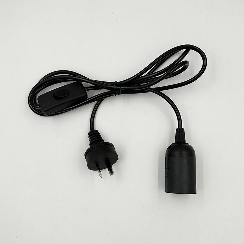 Material Portalámparas a prueba de agua E27 Plástico Negro Blanco PVC Estilo Caucho Color Tornillo Origen Iron Cooper E27 portalámparas