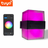 Tuya Smart WiFi LED APP Control lámpara de pared exterior porche luz jardín impermeable Sconce luz RGBW 9W regulable trabajo con Alexa y Google Home
