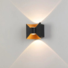 Luces de pared LED decorativas modernas de aluminio para interiores y exteriores impermeables hacia arriba y hacia abajo