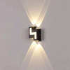 Impermeable AC85-265V montado en la pared LED luz de pared moderno nórdico interior lámparas de pared sala de estar porche al aire libre