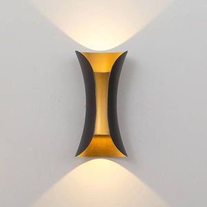 6w 10w Nuevo diseño Decoración de vacaciones Lujo Exterior Interior A prueba de agua Lámpara de pared LED Soporte de pared Luz IP65 Productos