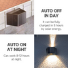 Nuevas luces de pared solares para exteriores, decoración de calle impermeable, iluminación de pared, lámpara LED de energía Solar para porche para Villa, Patio y jardín